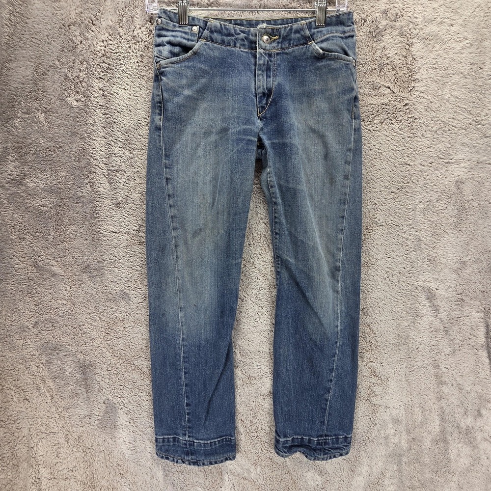 Vintage Levis Engineered Jeans Womens Blue Twisted One Pocket Denim Fits 26x26